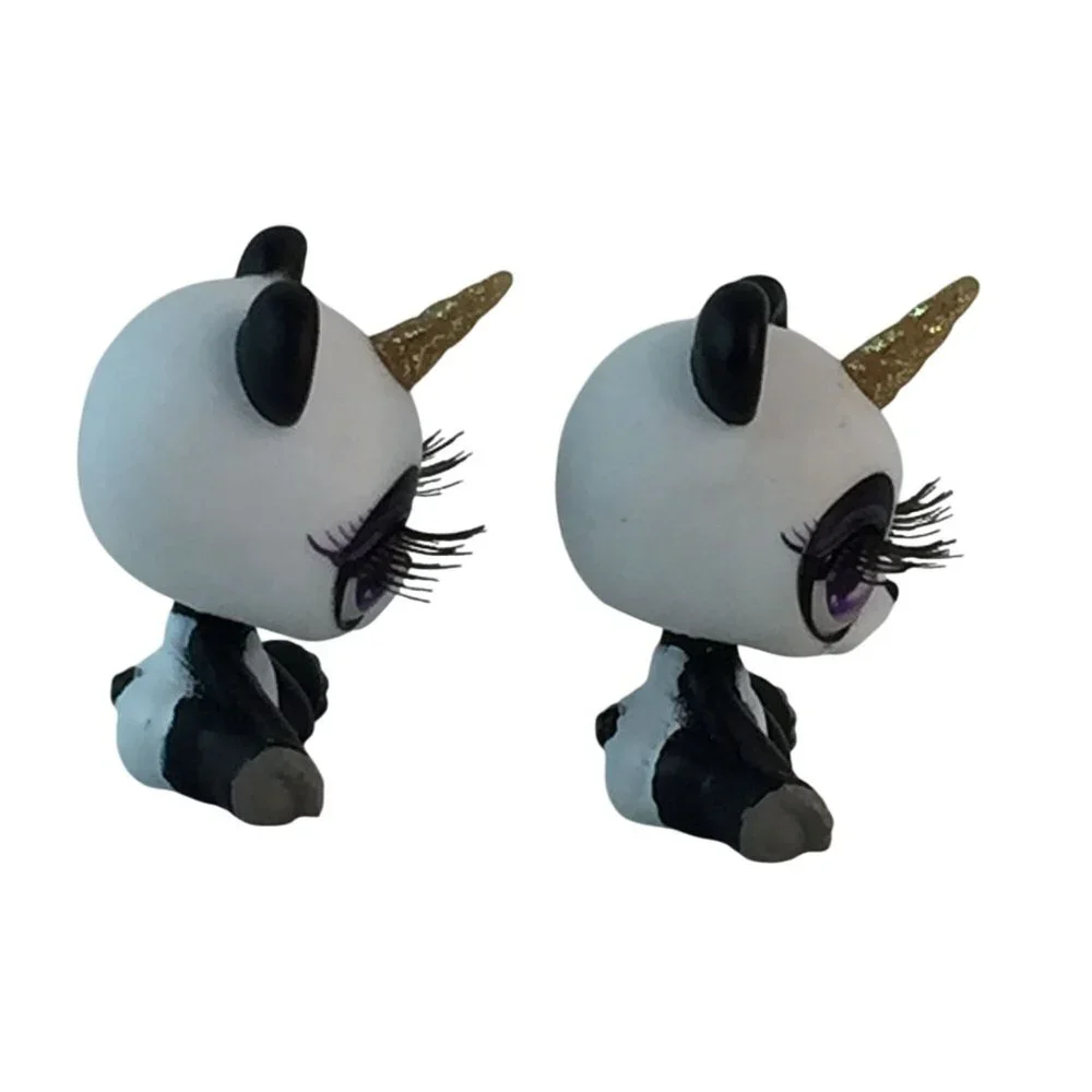 Poopsie Surprise Cutie Tooties‎ Cuddles Panda Unicorn Figures Black White RARE